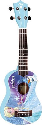 Ukulele PHX Frozen Blue Soprano UKPF1 Acompanha Capa