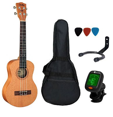 Kit Ukulele Shelby Tenor de Mogno SU25M Acústico