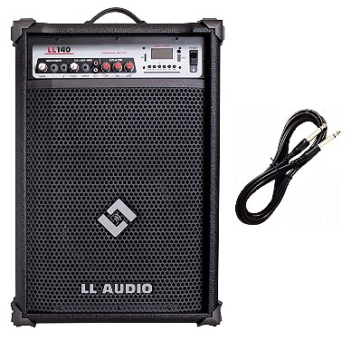 Caixa Amplificada Multi Uso - LL140 BLUETOOTH Cabo P10 BRINDE