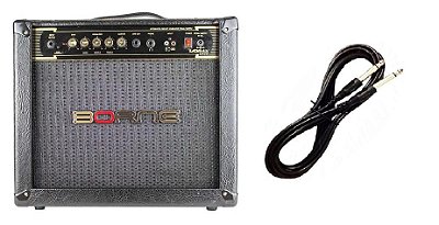 Amplificador Para Guitarra Borne Vorax1050 Preto Cabo P10 Brinde