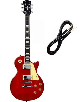 Guitarra Strinberg Les Paul LPS230 Vermelha Cabo P10 Brinde