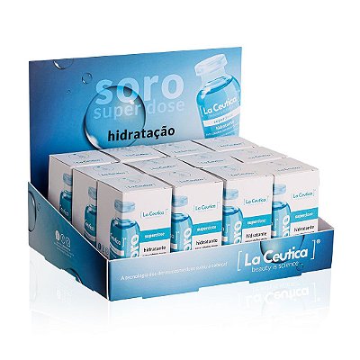 Display - SORO Superdose Hidratante 20 ml com 12 unidades