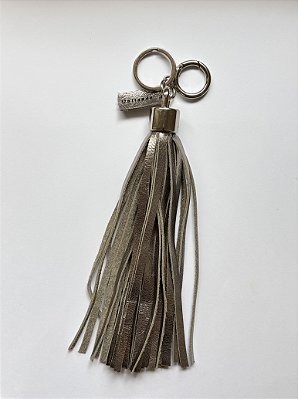 Chaveiro 'Charm' Tassel Prata