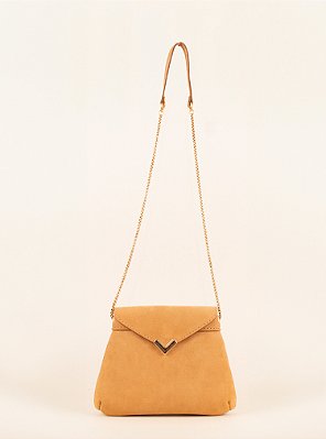 Bolsa Júlia Camurça Caramelo
