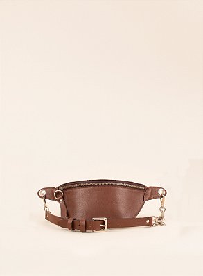 Pochete Quitanda Marrom Tabaco