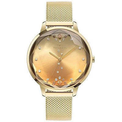 Relógio Technos Feminino 2036MPT/1X Crystal Dourado