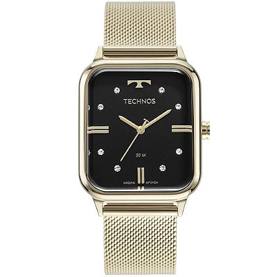 Relógio Technos Feminino Style Dourado 2039CQ/1P