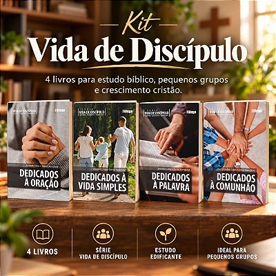 Kit Vida de Discipulo