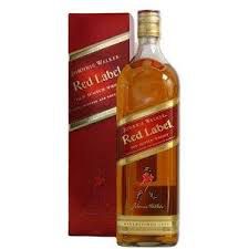 Whisky RED LABEL com 1L