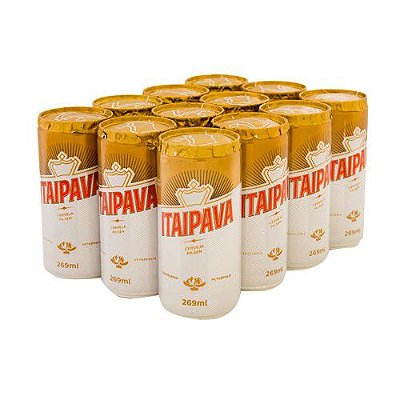 ITAIPAVA lata 269ml (caixa c/15)