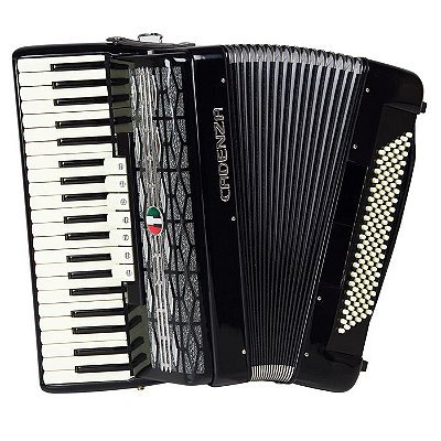 Acordeon 120 Baixos Cadenza CD 120/41 BK