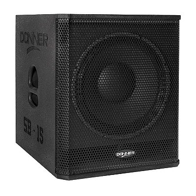 Caixa Subwoofer 15" Ativa LL Audio Donner SB15A 625W