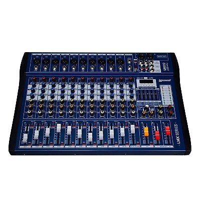 Mesa de Som 12 Canais Lexsen LMX12 USB