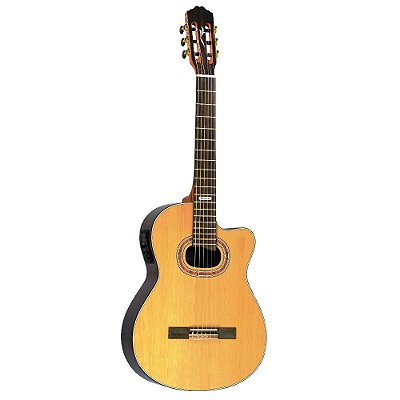 Violão Elétrico Nylon Strinberg SC35C Natural