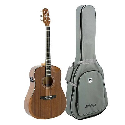 Violão Elétrico Aço Strinberg Galaxy SD301HCR MGS