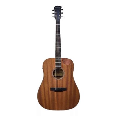 Violão Elétrico Aço Redburn RB200 All Mahogany Mogno