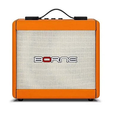 Amplificador Guitarra Borne F60 Standart Laranja 15W