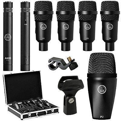 Kit Microfone para Bateria AKG Drum Set Session I