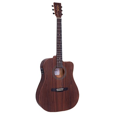 Violão Elétrico Aço Rozini RX315 FP2F CTLP Fishman