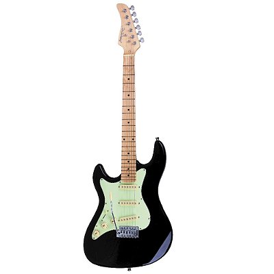 Guitarra Canhoto Stratocaster Strinberg STS100 BK