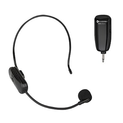 Microfone Headset Sem Fio Kadosh K201H