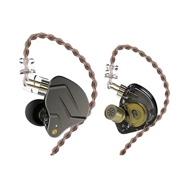 Fone de Ouvido In Ear KZ ZSN Pro Cinza
