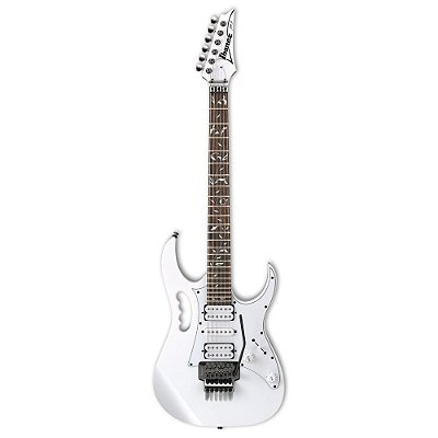 Guitarra Super Stratocaster Ibanez Steve Vai Signature Jem Jr Branca
