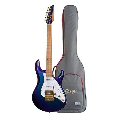 Guitarra Super Stratocaster Seizi Katana Ghost Chameleon HSS