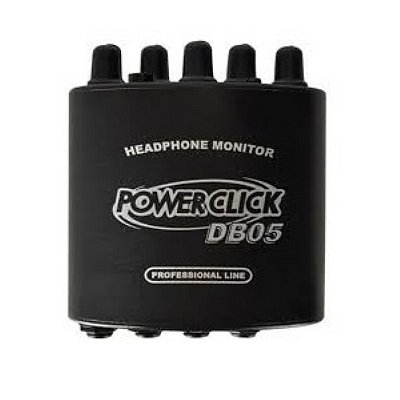 Amplificador para Fone Power Click DB05 Preto