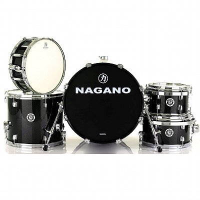 Bateria Acústica 18" Nagano Garage Gig Ebony Sparkle