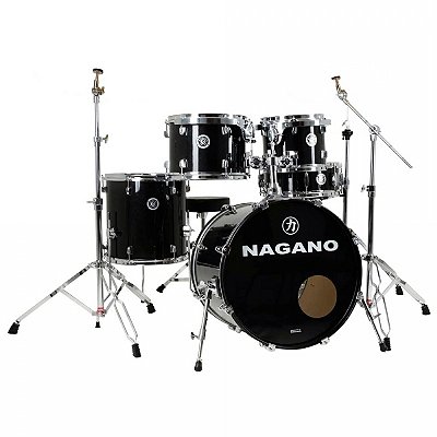 Bateria Acústica 22" Nagano Garage Rock Ebony Sparkle