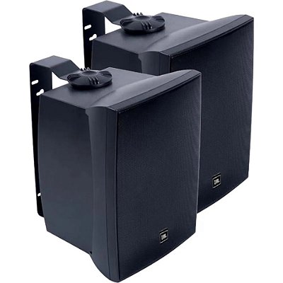 Caixa Som Ambiente 6" JBL CP621P 50W Preta (Par)