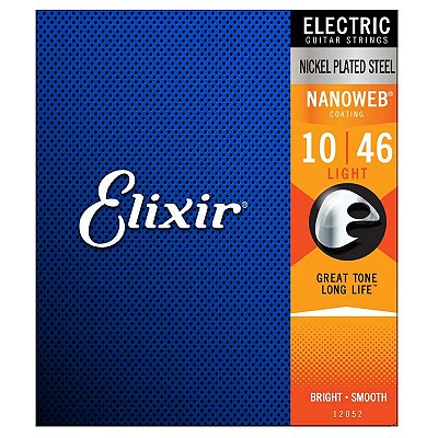 Encordoamento Guitarra .010 Elixir Light 12052