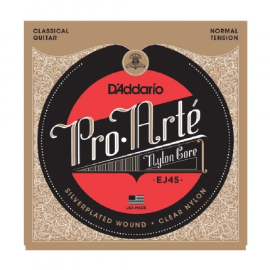 Encordoamento Violão Nylon D'Addario Pro-Arté Tensão Normal EJ45