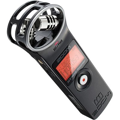 Gravador Digital de Áudio Zoom H1 Handy Recorder