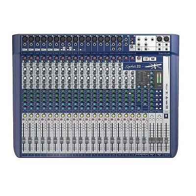 Mesa de Som 22 Canais Soundcraft Signature 22