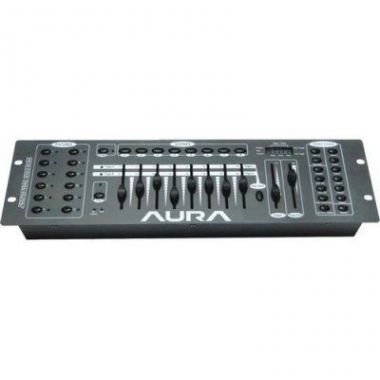 Mesa Controladora Iluminação Aura CH192 DMX Bivolt