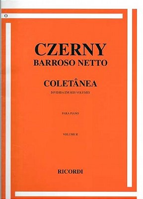 Método Czerny Coletâneas Barrozo Neto - Vol 2