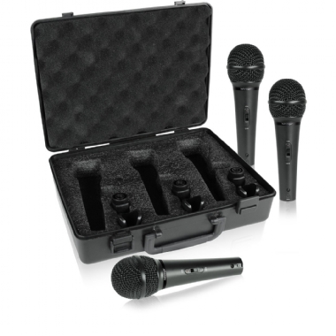 Microfone de Mão Behringer XM1800S (Kit com 3 unids)