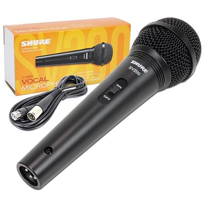 Microfone de Mão Shure SV200