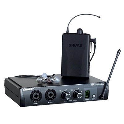 Monitor Retorno Sem Fio In Ear Shure PSM200 P2TBR