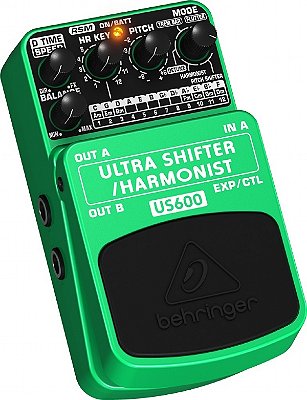 Pedal de Efeitos Behringer Ultra Shifter Harmonist US600