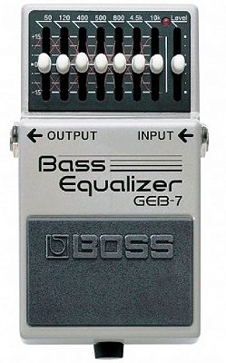 Pedal para Contrabaixo Boss Bass Equalizer GEB-7