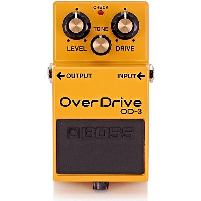 Pedal para Guitarra Boss Overdrive Distortion OD-3