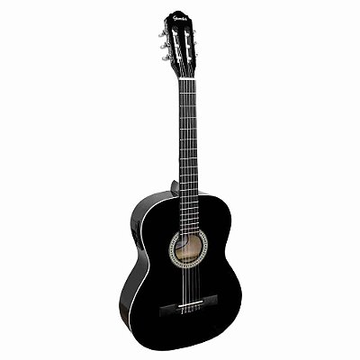 Violão Eletroacústico Nylon Giannini Start N14 EQ BK Preto