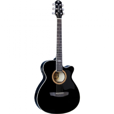 Violão Elétrico Aço Strinberg SA20C BK