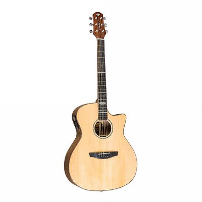 Violão Elétrico Aço Strinberg Semi Jumbo S3-MJC N