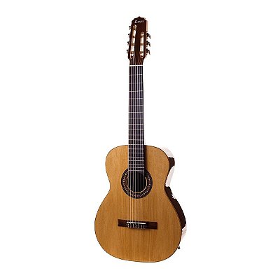 Violão Elétrico Nylon Rozini 7 Cordas RX207 ATNE Natural