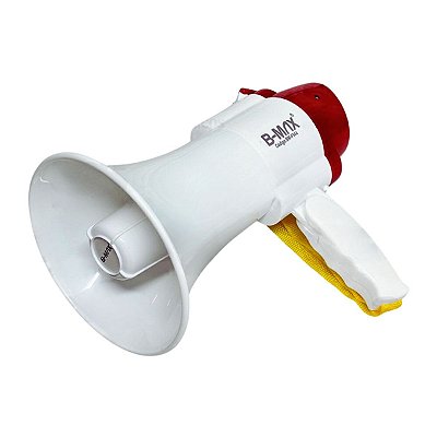 Megafone Bateria Recarregável e Gravador B-Max BM-F944 30W
