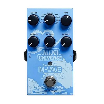 Pedal de Reverb M-Vave Mini Universe Vave 974